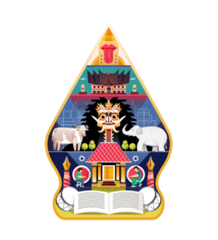 Islands Of Imagination - Indonesia Illustration (1396x770), Png Download