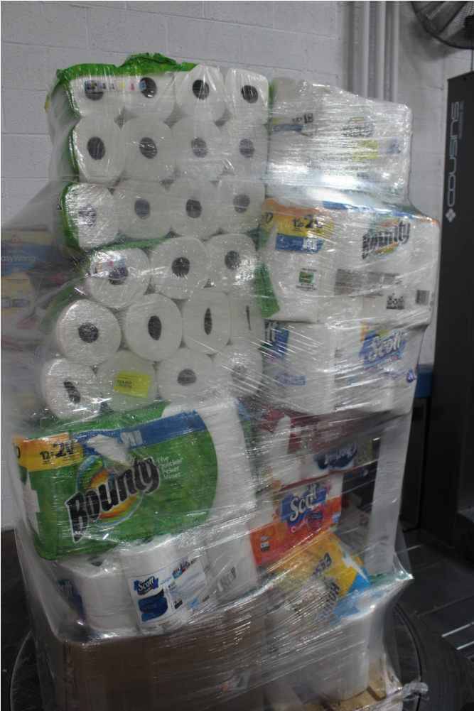 1- Pallets 148 Pcs Cleaning Supplies, Bath, Bath & - Box (1000x1000), Png Download