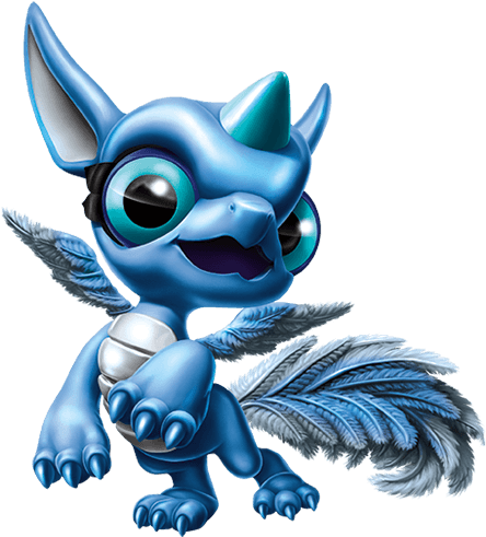 Image Breeze Transparent Render - Skylanders Breeze (594x599), Png Download