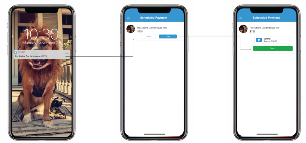 Venmo6 - Iphone (1000x520), Png Download