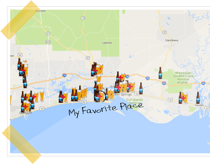 Beer On Map Integrated Google Maps - Atlas (850x698), Png Download