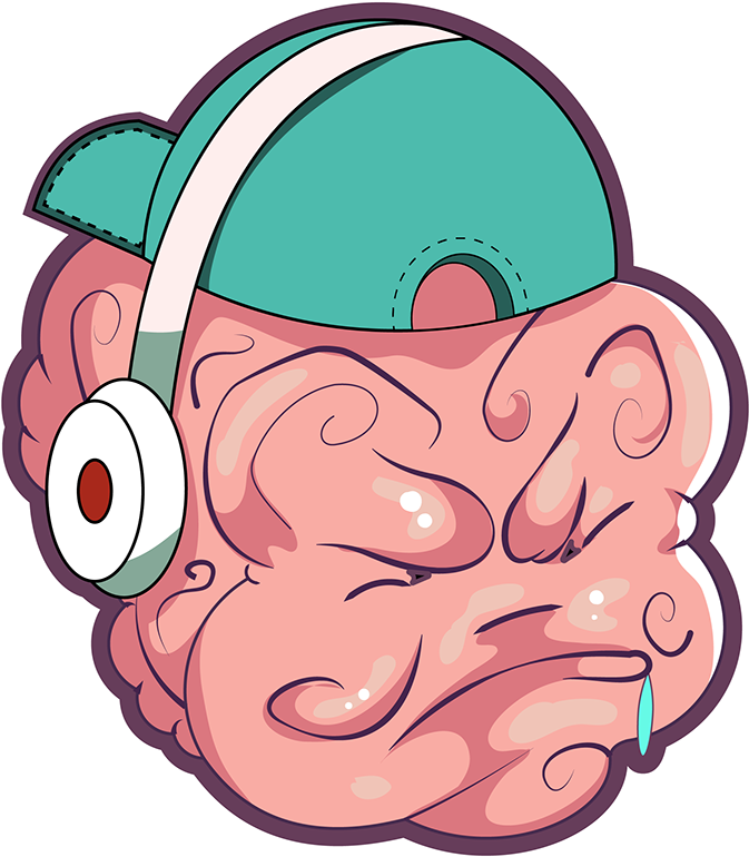 The Lazy Brain - Illustration (1200x993), Png Download