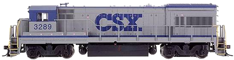 Atlas Ho Csx Ge U23b Dcc Ready - Locomotive (800x800), Png Download