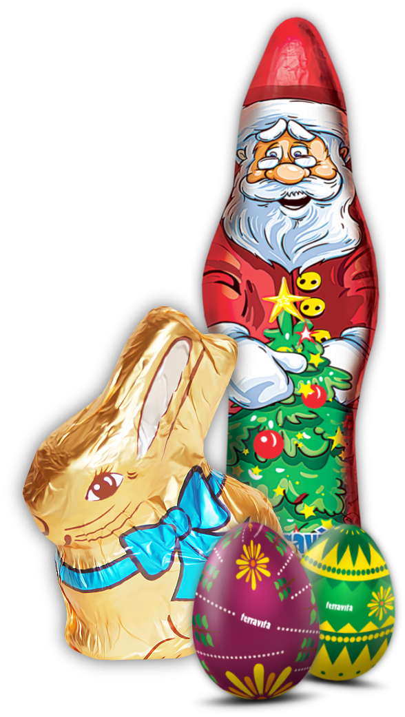 Our Chocolate Figures , Christmas Pralines, Bars And - Illustration (790x1129), Png Download