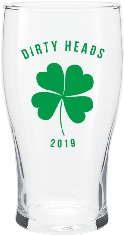 Clover Pub Glass - Beer Glass (600x600), Png Download