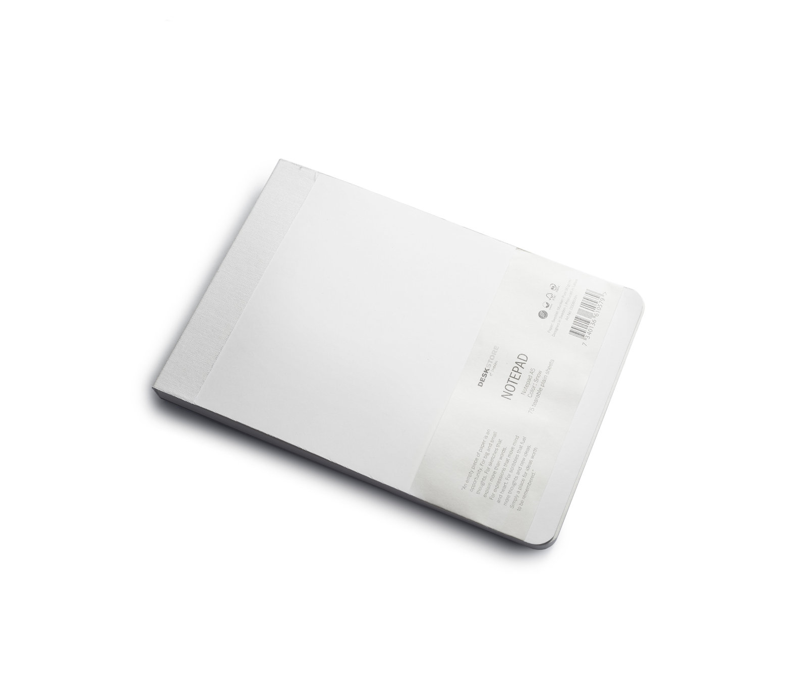 Note Pad Note Pad A5 Snow - Mobile Phone (1600x1379), Png Download