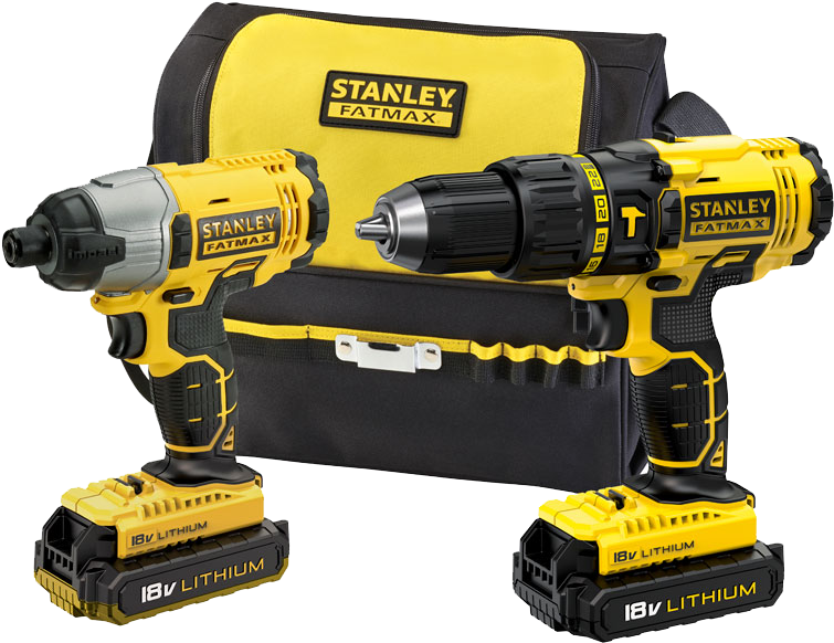 Herramientas - Stanley Fatmax 18v Set (800x800), Png Download