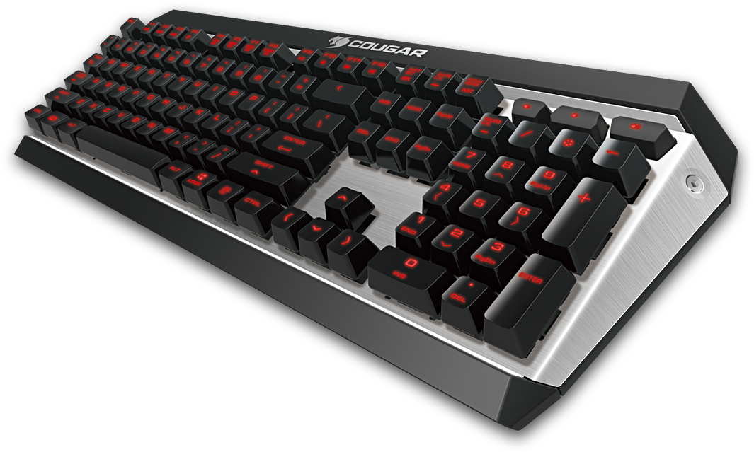 Cougar Launches Attack X3 Mechanical Gaming Keyboard - Aluminium Keyboard (1080x660), Png Download