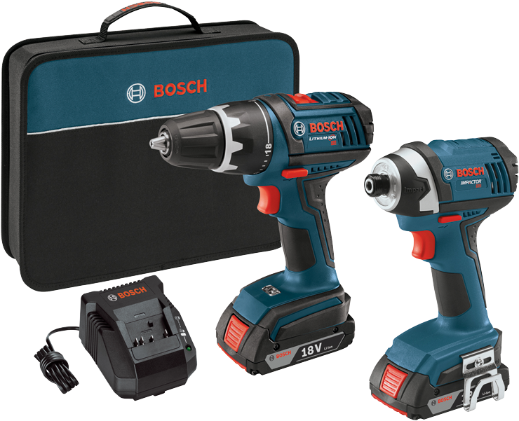 Clpk234-181 - Bosch Impact And Drill (740x601), Png Download