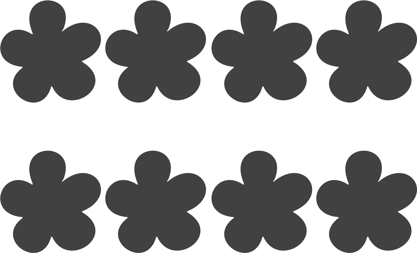 Daisy Chalkboard Labels - Shamrock (1875x1875), Png Download