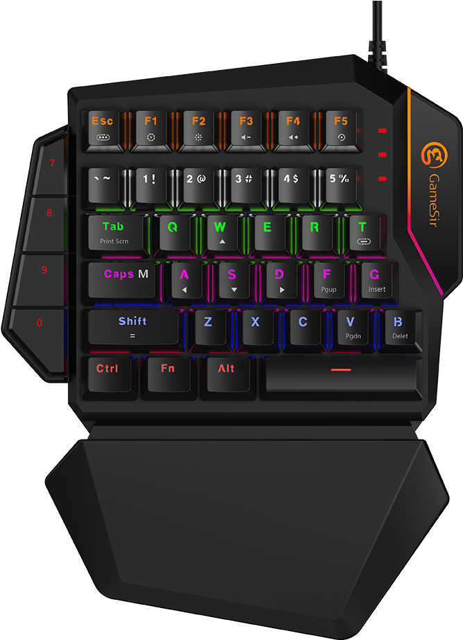 Mini Mechanical Blue Switches Pc Gaming Keypad For - Gamesir Keypad (1000x1000), Png Download