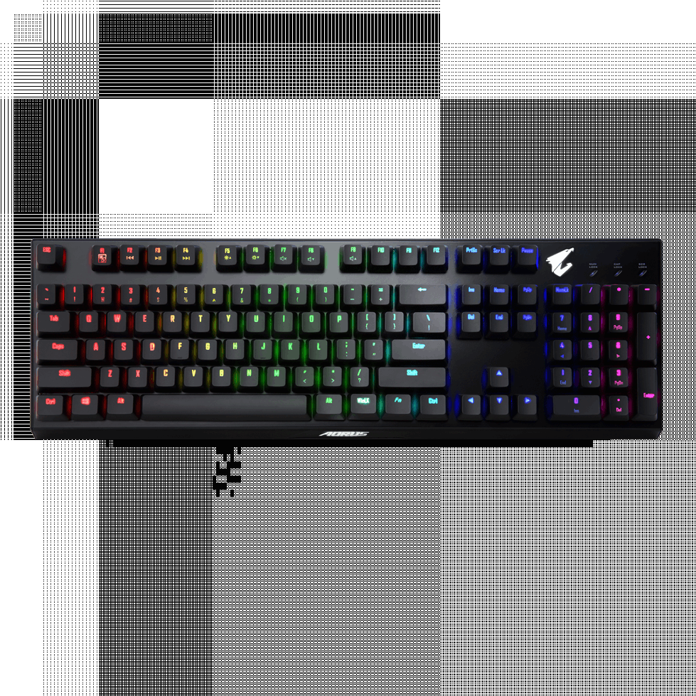 Gigabyte Aorus K9 Optical Rgb (1000x1000), Png Download