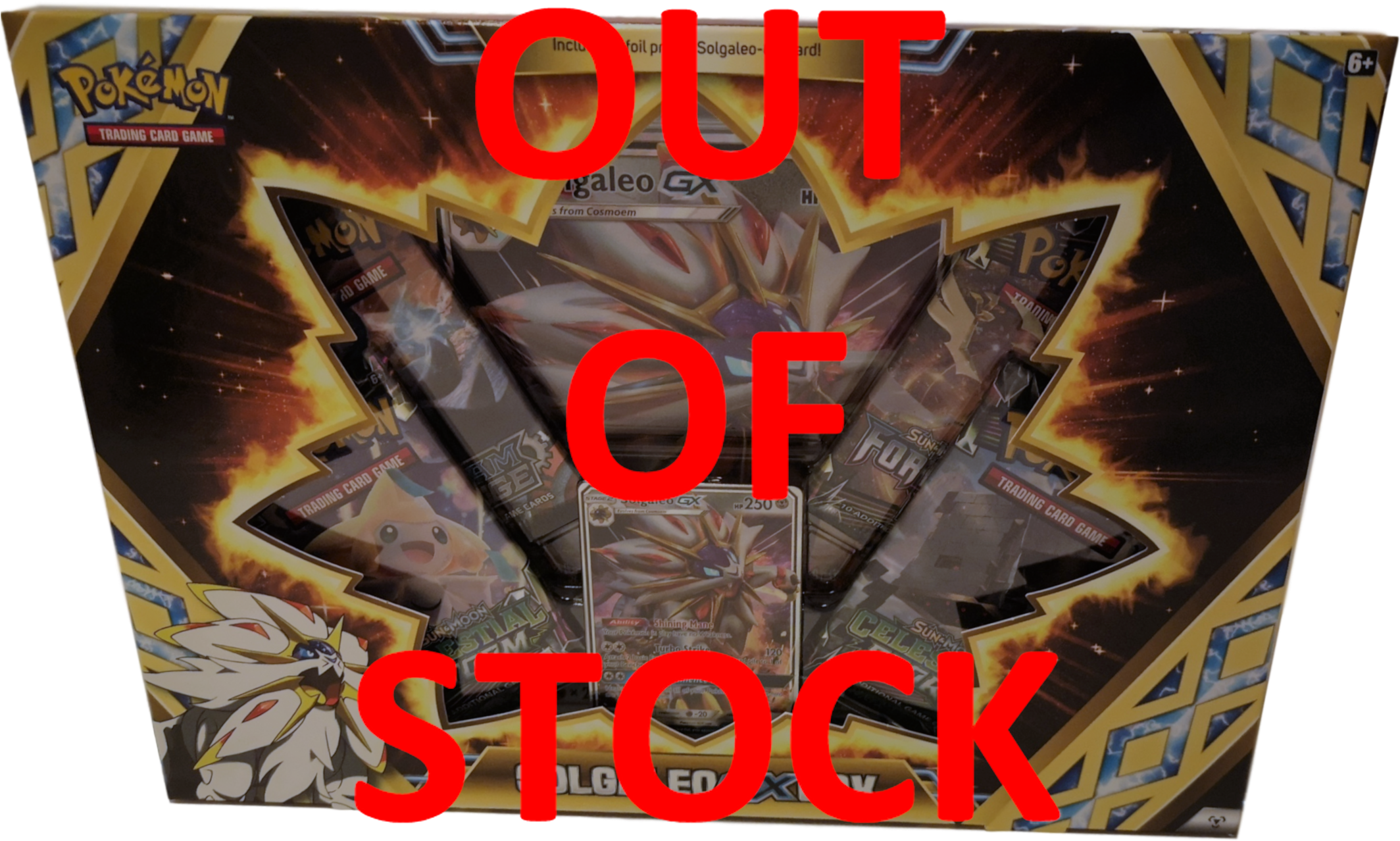 Coffret Pokemon De Solgaleo (2141x1401), Png Download