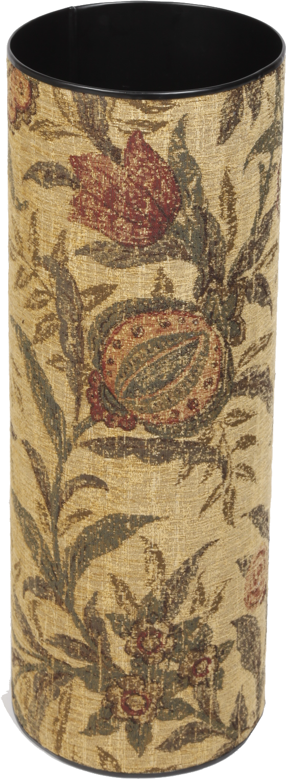 Pomegranate Tapestry Umbrella Stand - Pottery (1340x1628), Png Download