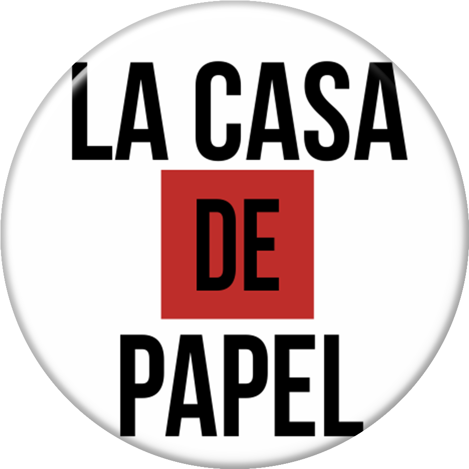 Pop Selfie La Casa De Papel - Circle (1000x1000), Png Download