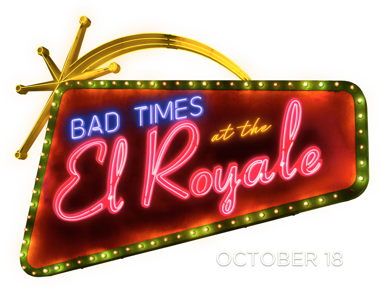 Bad Times At The El Royale Logo (1236x938), Png Download