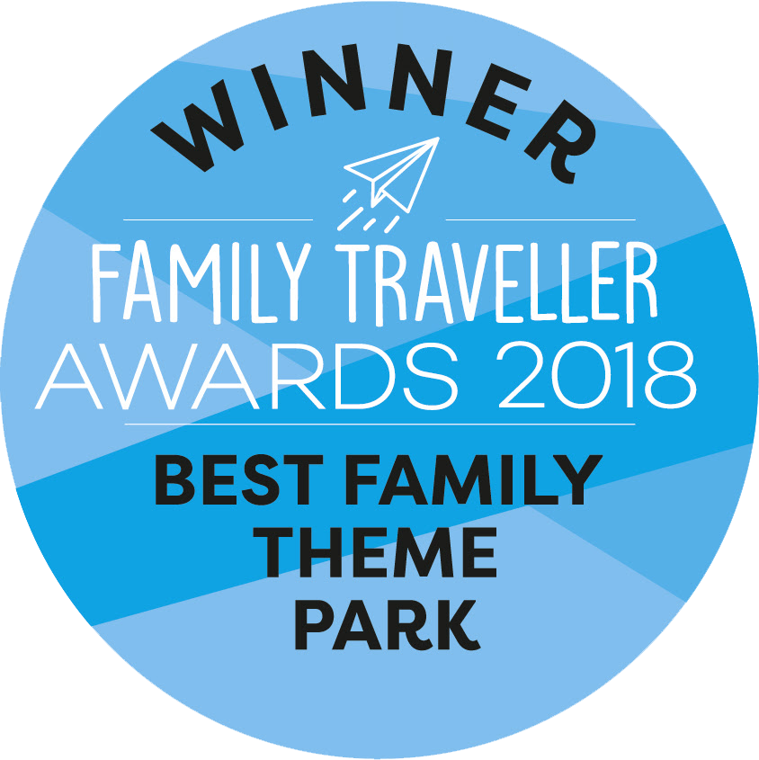 Best Family Theme Park Award - Circle (844x845), Png Download