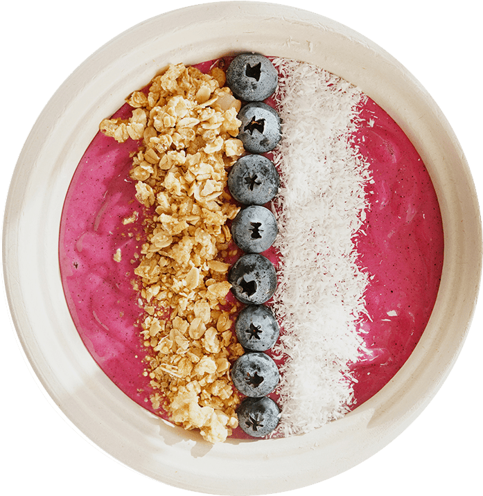 Pitaya Bowl - Ice Cream (800x1000), Png Download