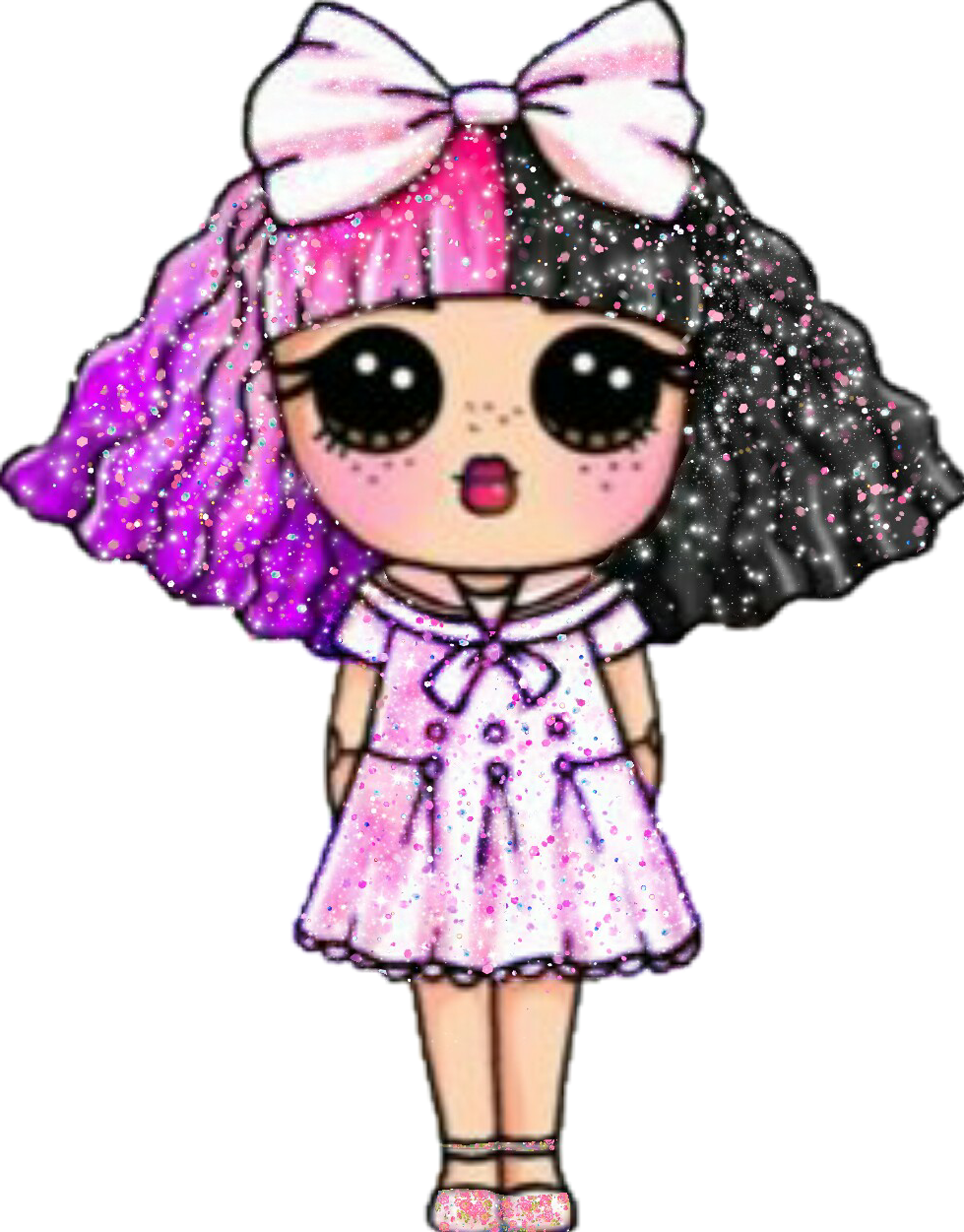 Pin Cry Baby Fan - Very Cute Drawings Easy (979x1251), Png Download