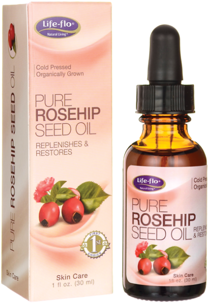 Life-flo Pure Rosehip Seed Oil 1 Fl Oz Liquid - Pure Rosehip Seed Oil (640x640), Png Download