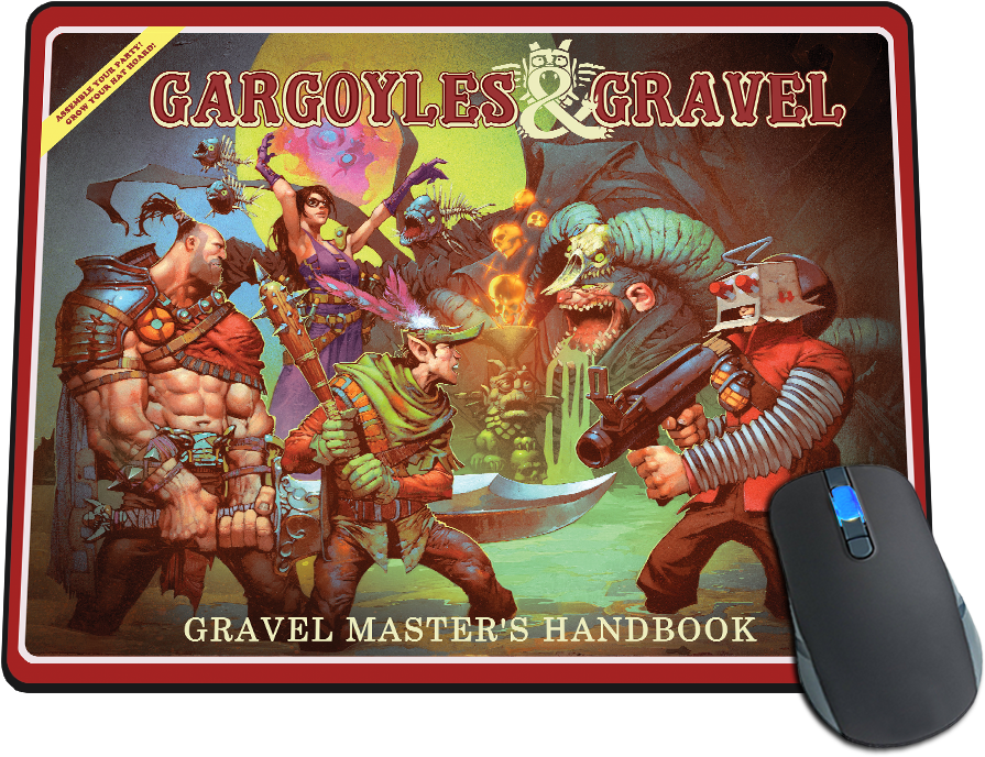 Gargoyles And Gravel (1000x1000), Png Download