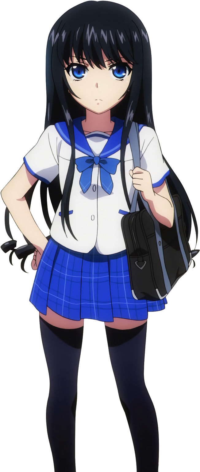 Minamiya Natsuki - Strike The Blood Natauki (777x1600), Png Download