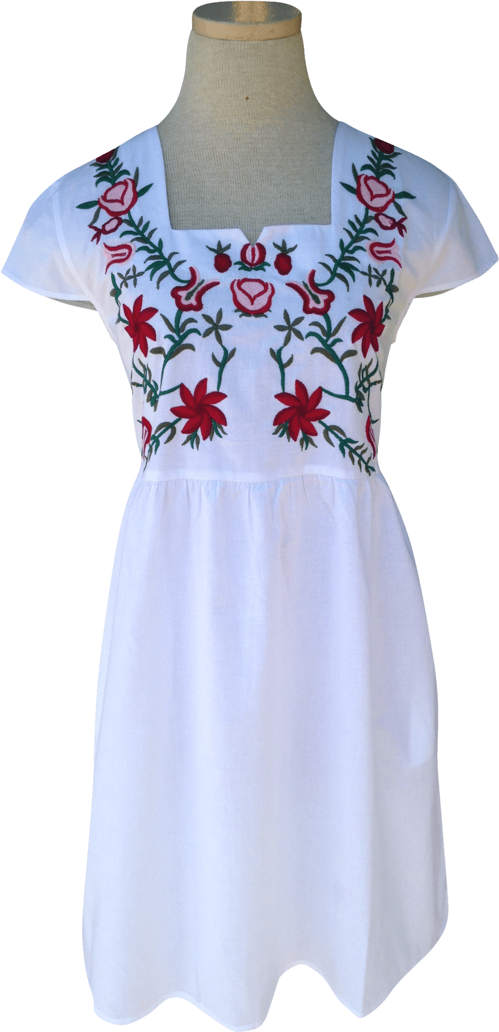 La Rosa Dress - Day Dress (1571x2048), Png Download