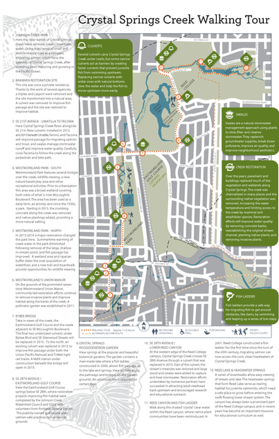 Click On The Image Above To View / Download Map Pdf - Rhododendron Garden Portland Map (523x729), Png Download