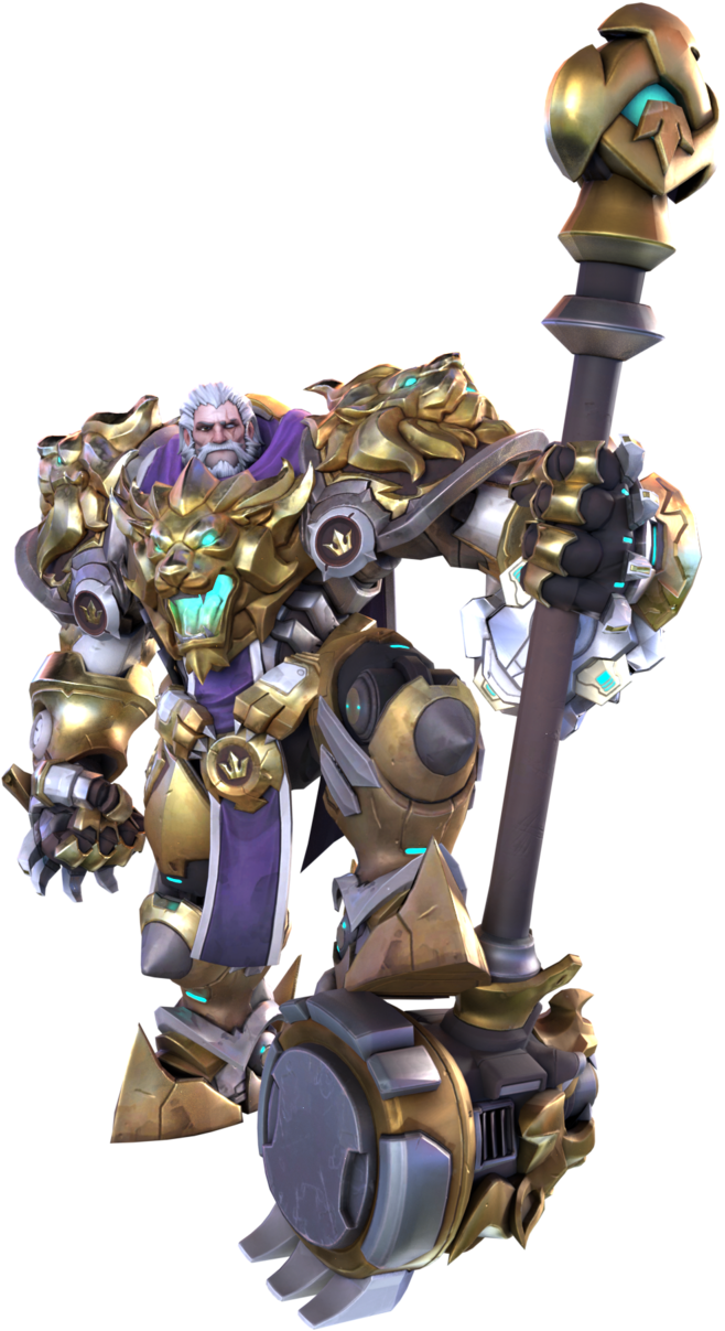 Reinhardt Lionhardt - Robot (1280x1280), Png Download