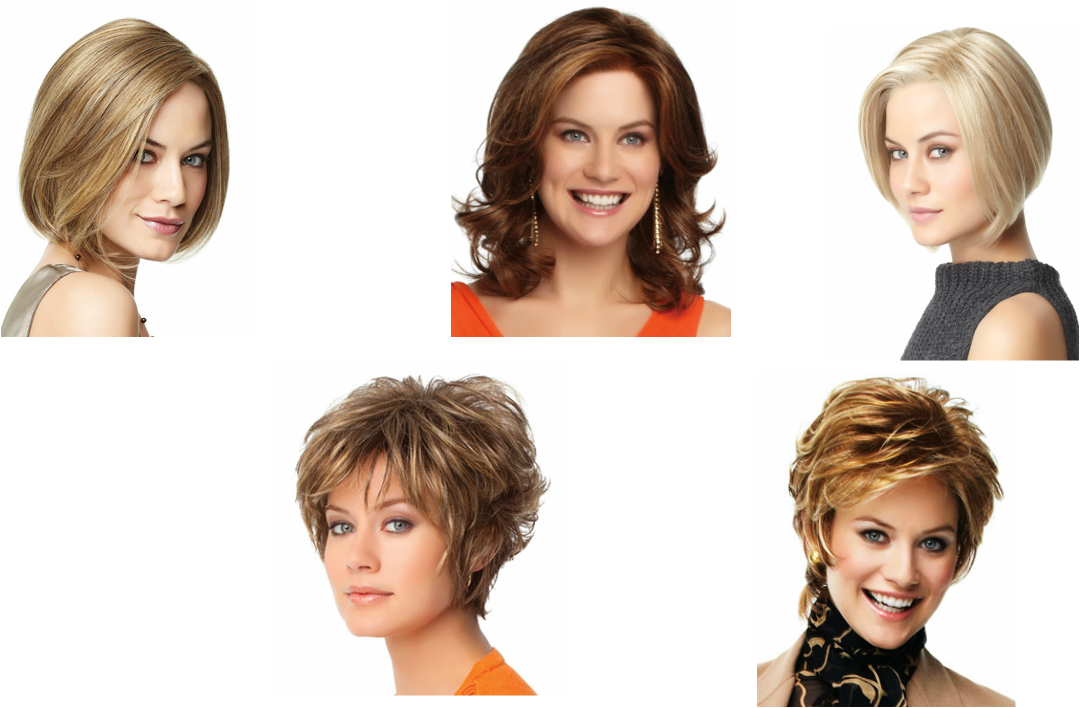 Angel Hair Wig Gallerycompassionate Care, Beautiful - Lace Wig (1080x708), Png Download