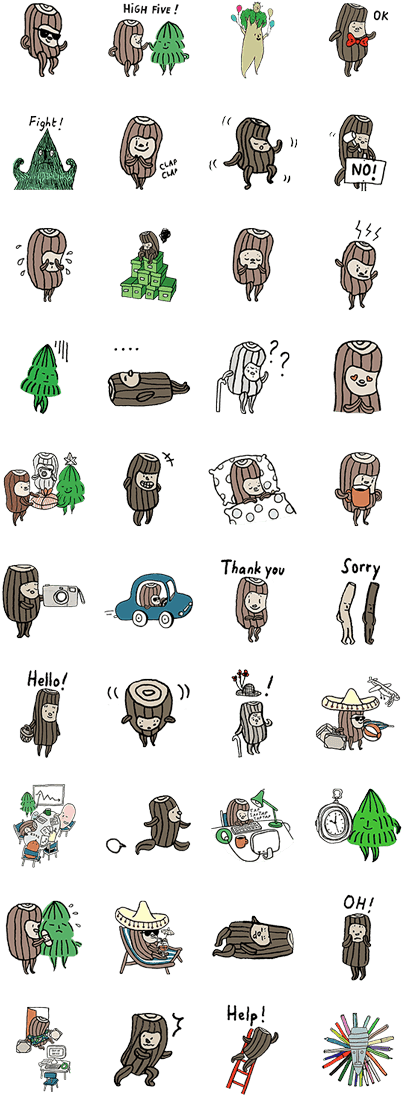 Kubbe - Boobib's Lazy Days Stickers (420x1121), Png Download