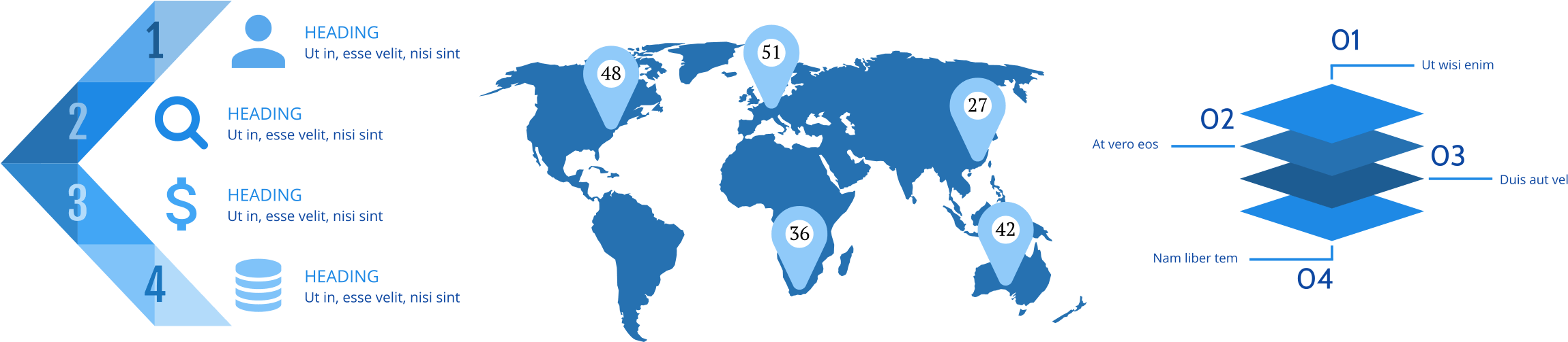 Image - World Map (2397x502), Png Download
