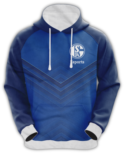 Fc Schalke 04 Pullover Hoodie Fc Schalke 04 Pullover - Hoodie (600x602), Png Download