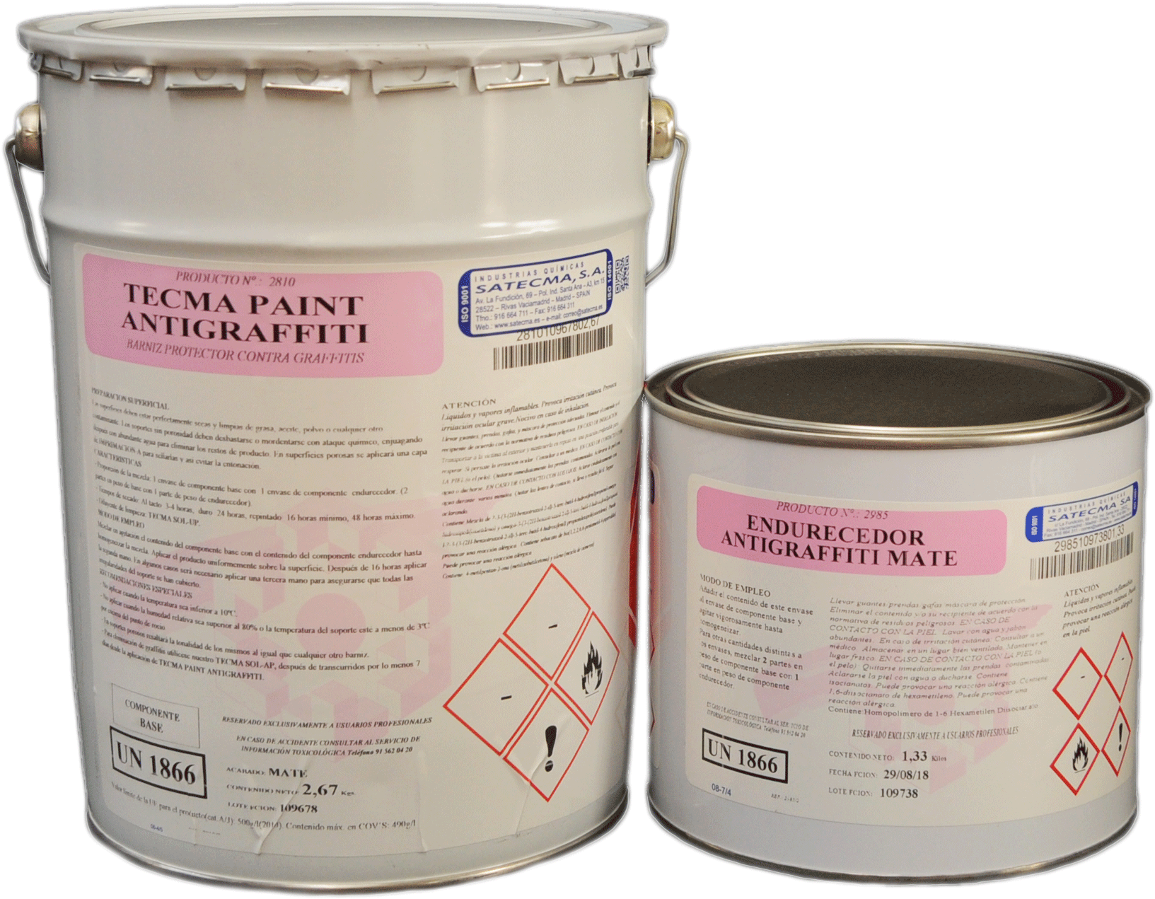 Tecma Paint® Antigraffiti Paint (2135x2136), Png Download