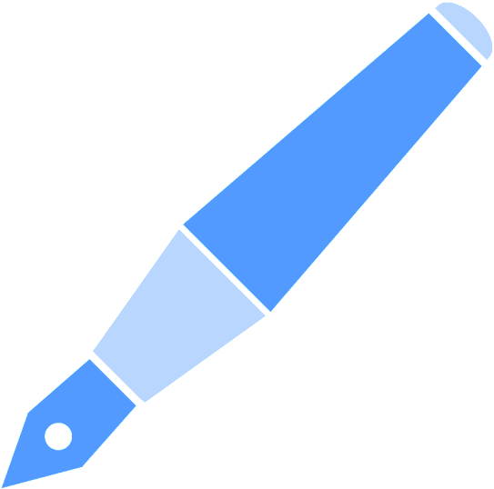 Written Communications Icon - 4-light-blue (648x648), Png Download