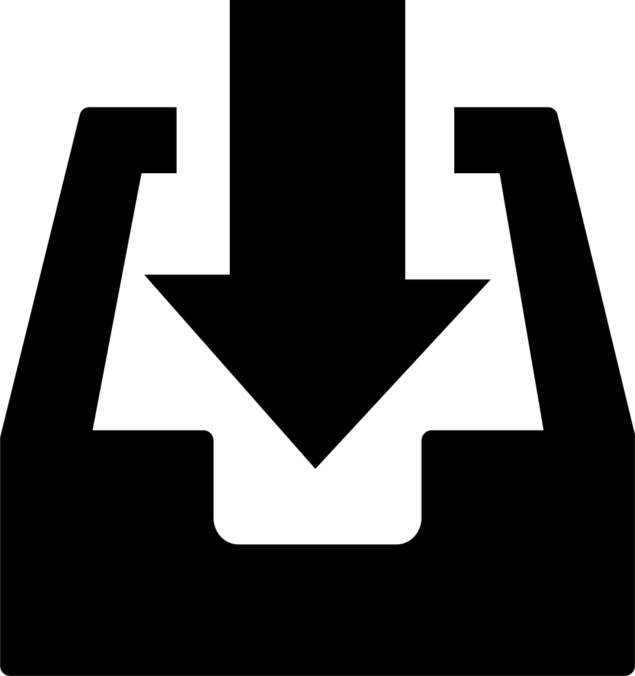 Png File Svg - Fleche Pointe En Bas (920x980), Png Download