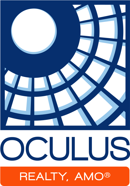 Oculus Logo Realty Stacked Rgb - Oculus Realty (543x763), Png Download