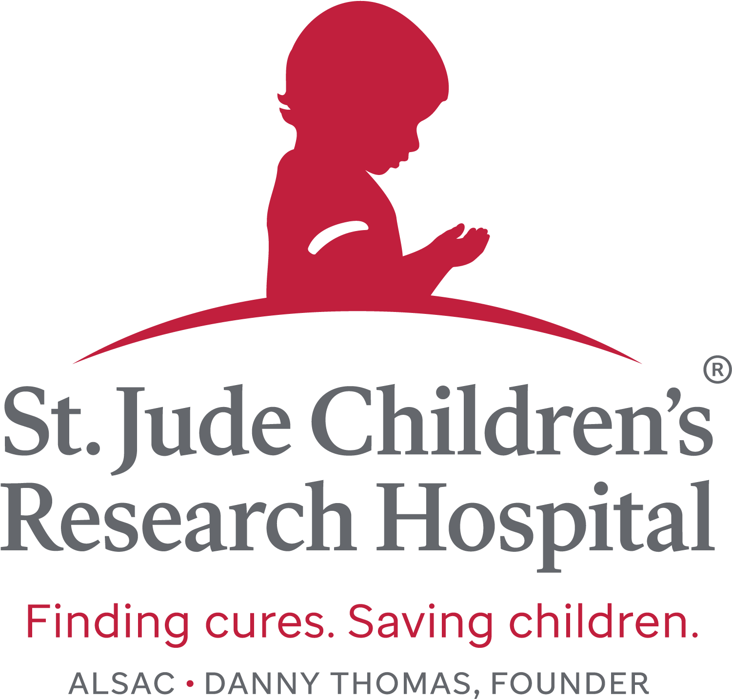 Jude Children's Research Hospital® Partnership - St Jude Hospital Logo Png (1600x1613), Png Download