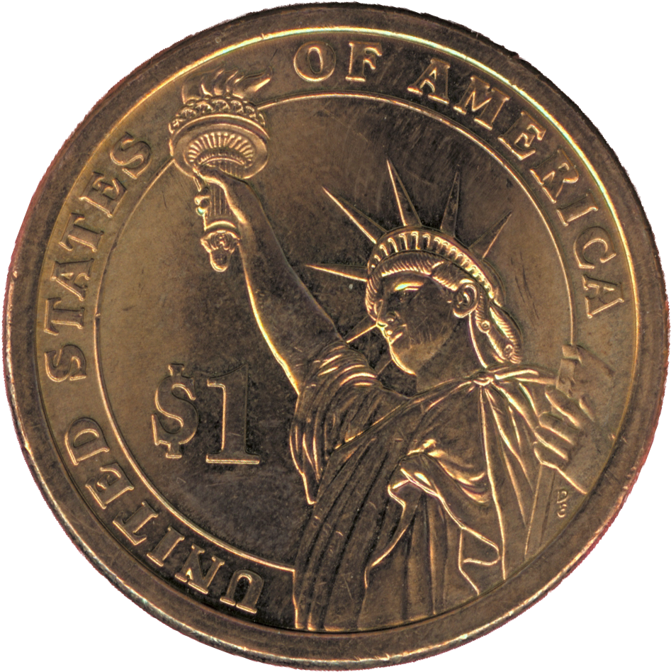 [download High-res Version, Transparent Png] - Moneda De Dolar Png (961x957), Png Download