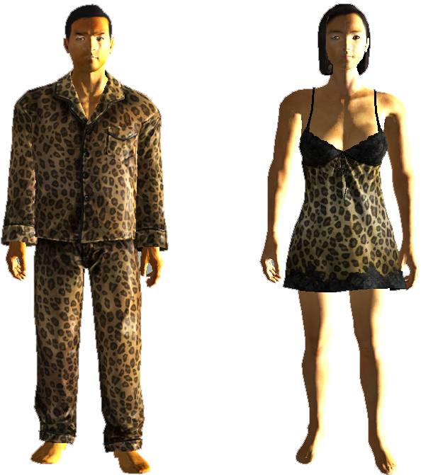 Naughty Nightwear - Standing (869x695), Png Download