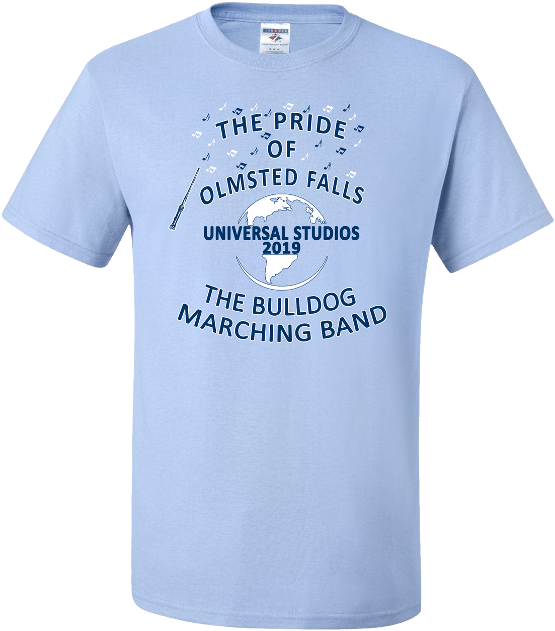 Ofhs Band Universal Studios Trip Tee - Active Shirt (1280x1280), Png Download