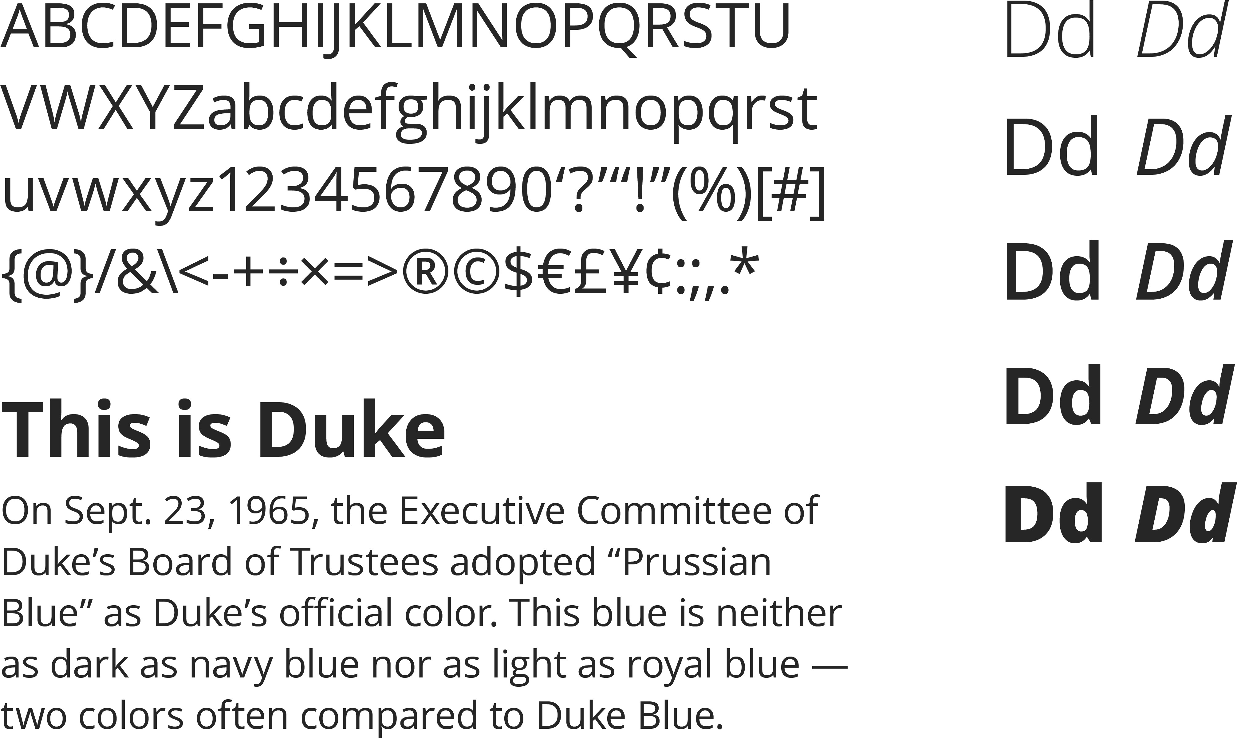 A Specimen Of The Open Sans, A Sans-serif Typeface - Font (4037x2407), Png Download