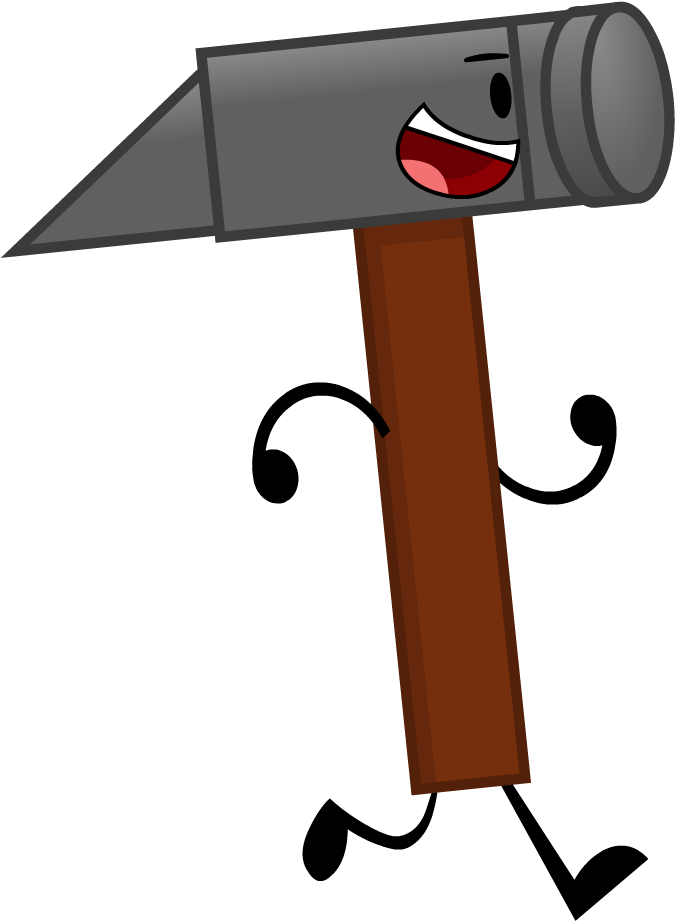 Hammer - Object Havoc Hammer (761x924), Png Download