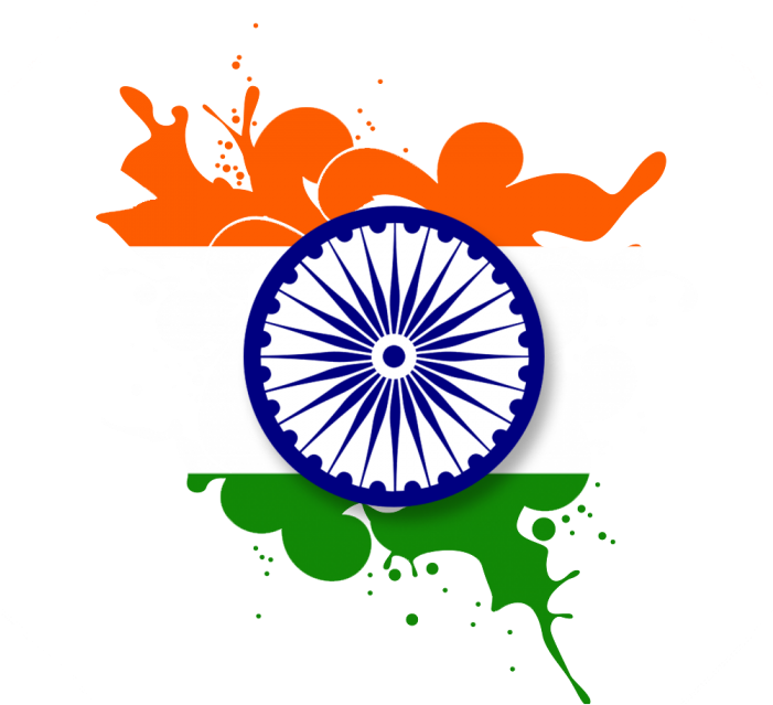 Classic Happy Republic Day Wishes With Tricolor Flag - Wells Cathedral (700x700), Png Download