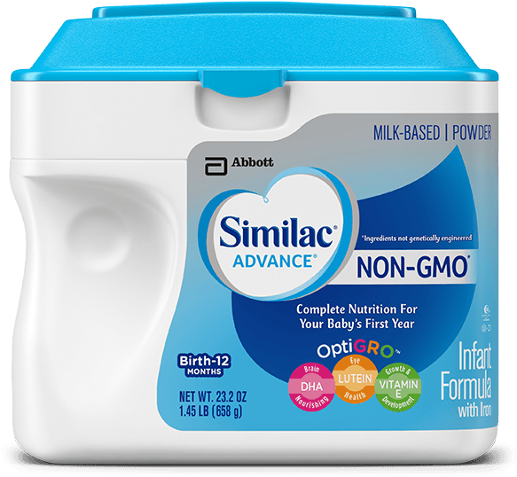 Similac Advance Non Gmo (600x600), Png Download