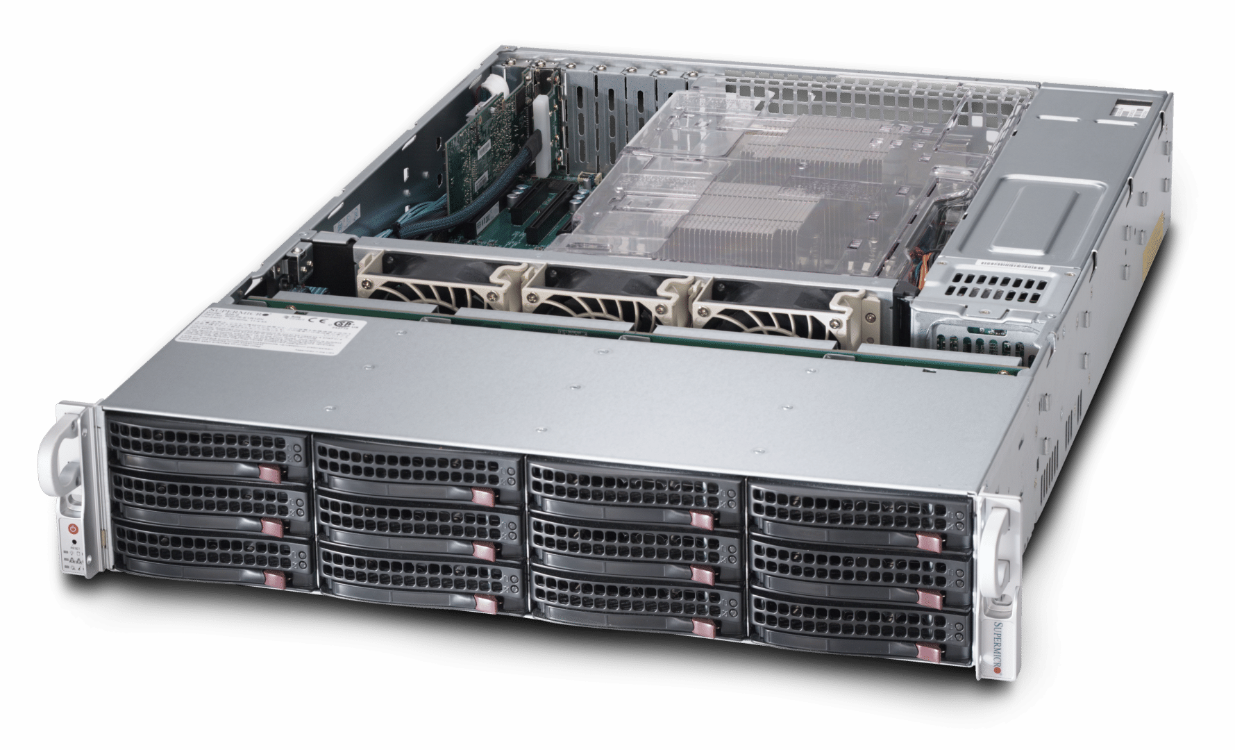 Ceph Solutions - Supermicro Superserver 6027r E1r12n (1779x1080), Png Download