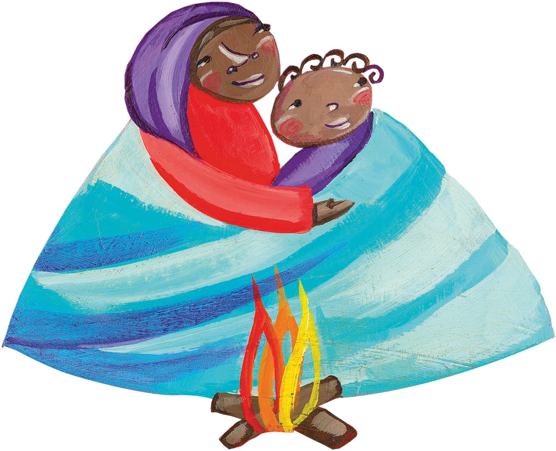 Have Gone To Bed At Night With Nothing To Eat, Among - Child Art (1115x906), Png Download