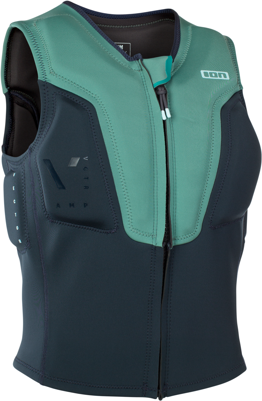 Ion Men's Vector Vest Amp Full Zip - Vest (2000x2000), Png Download