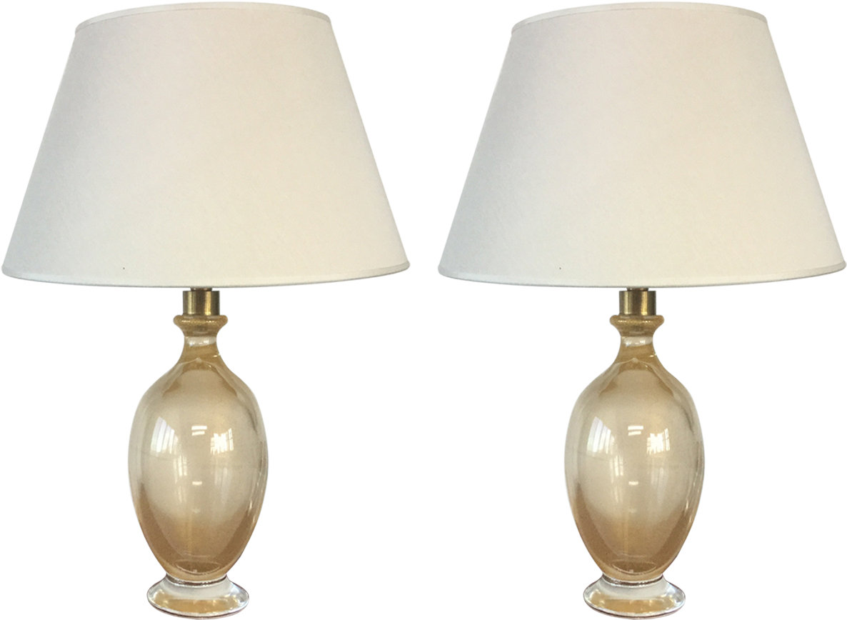 Traditional Murano Glass Table Lamps - Lampshade (1200x1200), Png Download