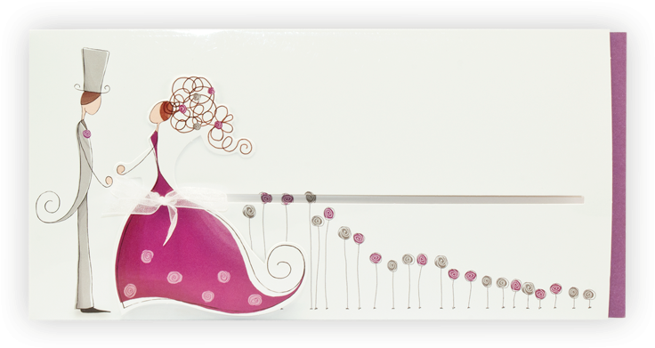 Creative Wedding Invitations Indian - Sliding Wedding Invitations (800x800), Png Download